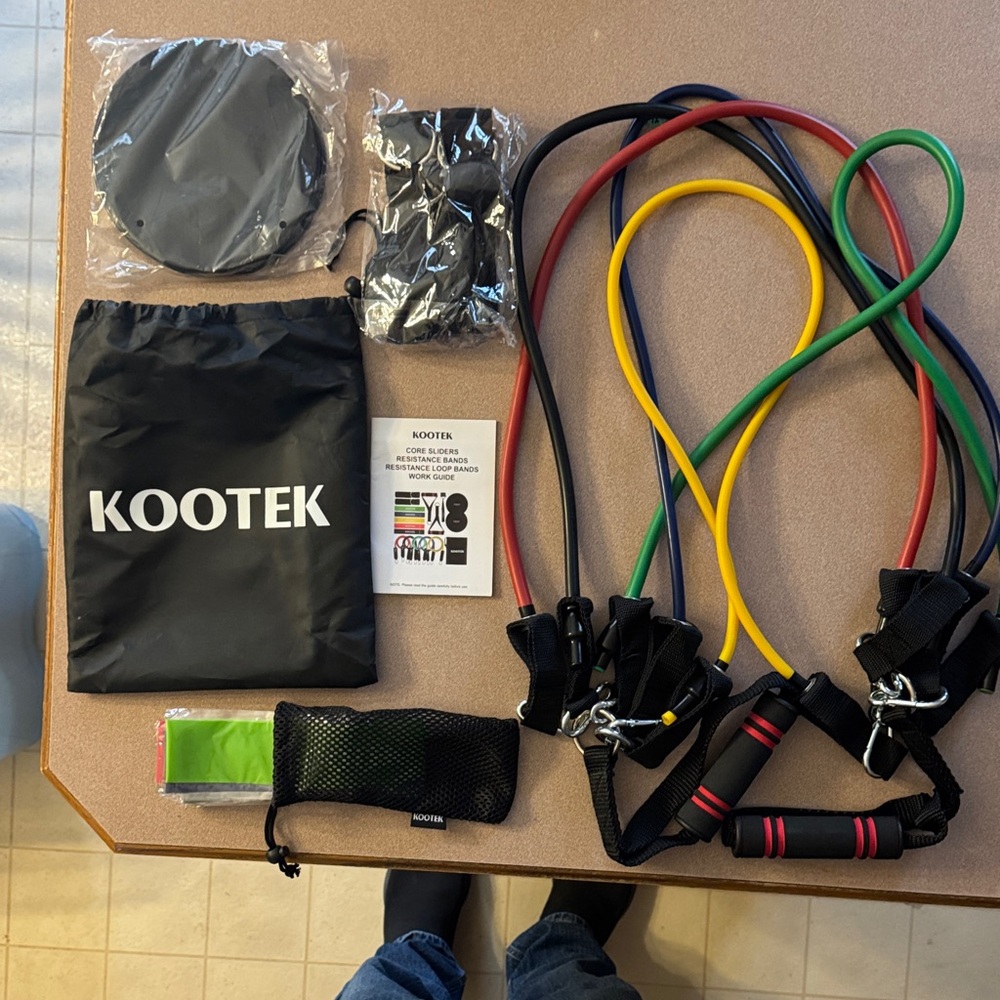 Multi-Color Resistance Bands Set